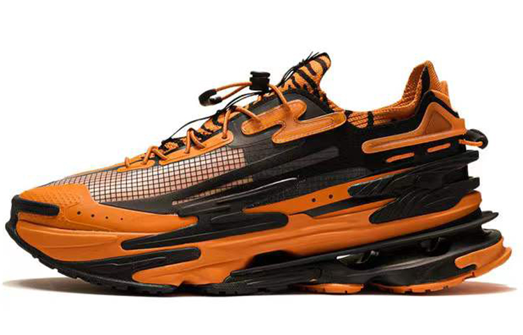 Buy 李宁 CF 行山 舒適運動休閒鞋 黑橙色 虎年限定