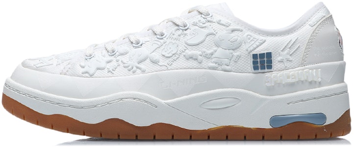 LiNing李寧 CF 尋踪 防滑耐磨輕便 低幫 板鞋 男女同款 雲霧白 Buy LiNing李寧 CF 尋踪 防滑耐磨輕便 低幫 板鞋 男女同款 雲霧白