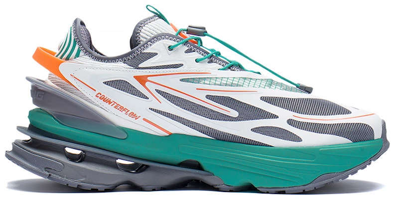 Li-Ning Countflow Wu Xing Xingshan V3 'White Grey Green' AGLS145-3 Order Li-Ning Countflow Wu Xing Xingshan V3 'White Grey Green' AGLS145-3