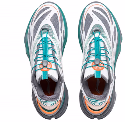 Li-Ning Countflow Wu Xing Xingshan V3 'White Grey Green' AGLS145-3 Lookbook Li-Ning Countflow Wu Xing Xingshan V3 'White Grey Green' AGLS145-3