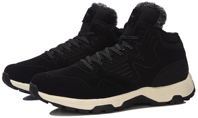 Li-Ning Cozy Mid-Top 'Black' AGCM193-1 Lookbook Li-Ning Cozy Mid-Top 'Black' AGCM193-1