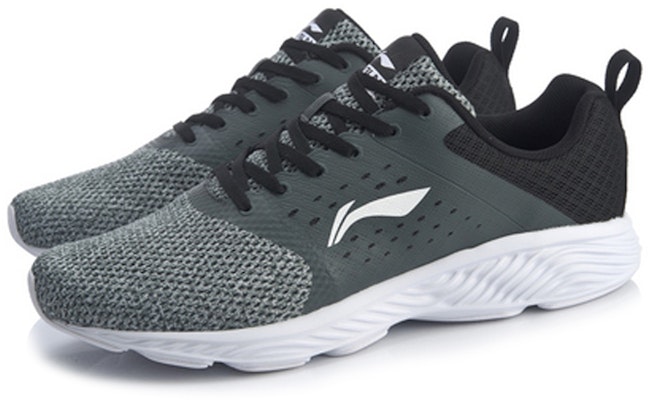 Li-Ning Crazy Run X 'Black Grey' ARHQ187-2 Lookbook Li-Ning Crazy Run X 'Black Grey' ARHQ187-2