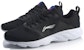 Li-Ning Crazy Run X 'Pelari Penyerap Kejutan Hitam' ARHQ187-1