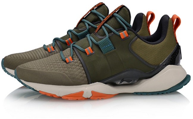 Li-Ning Crazy Run X 'Deep Olive Green' ARHQ009-5 Lookbook Li-Ning Crazy Run X 'Deep Olive Green' ARHQ009-5