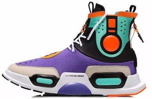 Li-Ning Culture Shoes 'Purple Green' AGBN052-1 Li-Ning Culture Shoes 'Purple Green' AGBN052-1