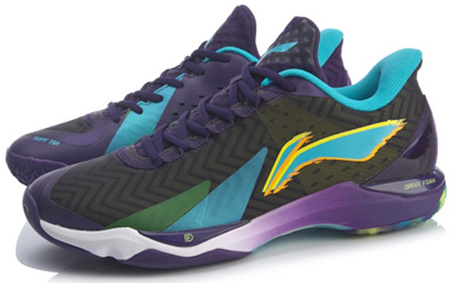 Li-Ning Dagger 3 'Hitam Biru Ungu' AYAQ007-2 Lookbook Li-Ning Dagger 3 'Hitam Biru Ungu' AYAQ007-2
