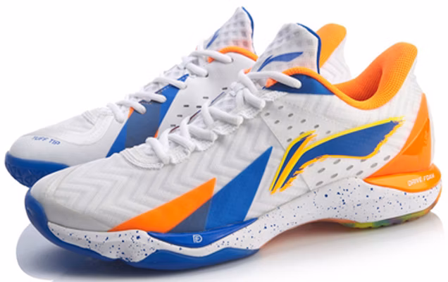 Li-Ning Dagger 3 'Putih Biru Oren' AYAQ007-1 Lookbook Li-Ning Dagger 3 'Putih Biru Oren' AYAQ007-1