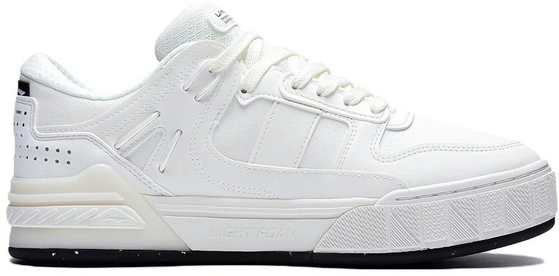 LiNing李寧 晨曦 反光舒適柔彈 保暖增高 低筒 板鞋 男款 白灰色 Order LiNing李寧 晨曦 反光舒適柔彈 保暖增高 低筒 板鞋 男款 白灰色