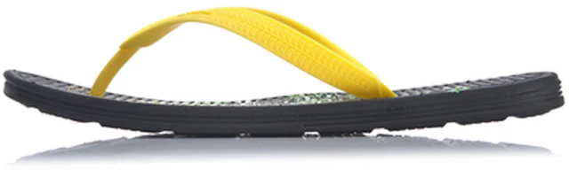 Li-Ning Disney Crossover LN Floper Colorblock Casual Yellow Black Flip-Flops AGAP003-1 Li-Ning Disney Crossover LN Floper Colorblock Casual Yellow Black Flip-Flops AGAP003-1