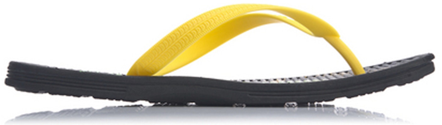 Li-Ning Disney Crossover LN Floper Colorblock Casual Yellow Black Flip-Flops AGAP003-1 Order Li-Ning Disney Crossover LN Floper Colorblock Casual Yellow Black Flip-Flops AGAP003-1