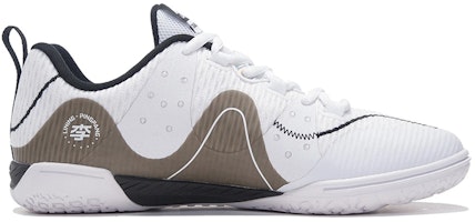 Sepatu Tenis Meja Li-Ning Double Shadow 'Putih Standar Hitam' APPR017-3 Order Sepatu Tenis Meja Li-Ning Double Shadow 'Putih Standar Hitam' APPR017-3