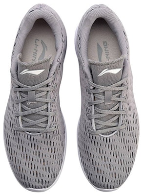 LiNing李寧 E-Run 回彈減震 低幫運動跑步鞋 灰色 Shop LiNing李寧 E-Run 回彈減震 低幫運動跑步鞋 灰色