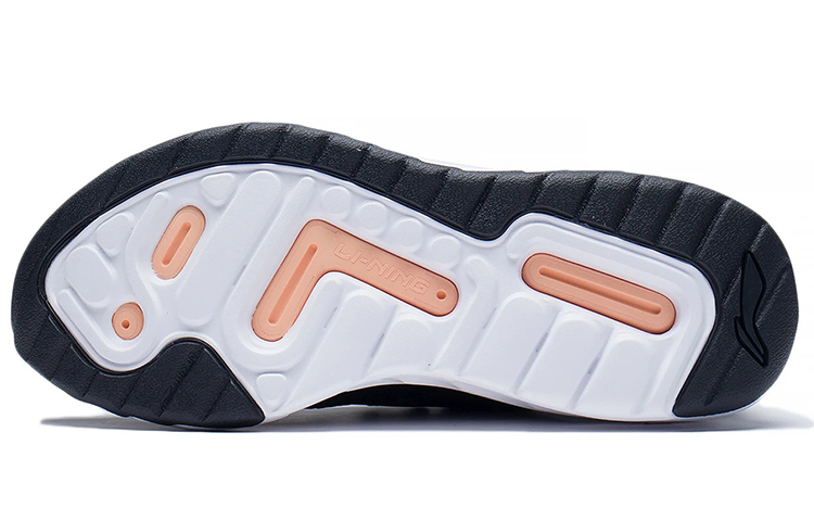 Sizing LiNing李寧 eazGo 減震 低幫 跑步鞋 男款 黑色 舒適