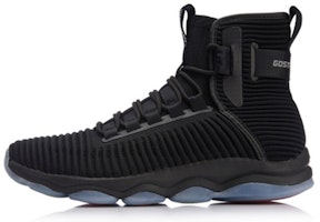 Li-Ning Essence 2018 High-Top Retro Basketball 'Standard Black' AFJN015-2 Li-Ning Essence 2018 High-Top Retro Basketball 'Standard Black' AFJN015-2