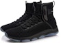 Lookbook Li-Ning Essence 2018 High-Top Retro Basketball 'Hitam Standard' AFJN015-2