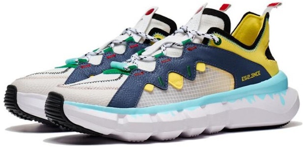 Li-Ning Essence 2.3 Lite 'Blanco Azul Amarillo' ABCT049-3 Lookbook Li-Ning Essence 2.3 Lite 'Blanco Azul Amarillo' ABCT049-3