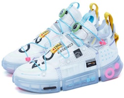 中國李寧 悟道2 Futuristic 防滑耐磨 低筒 運動休閒鞋 男款 白灰 Lookbook 中國李寧 悟道2 Futuristic 防滑耐磨 低筒 運動休閒鞋 男款 白灰