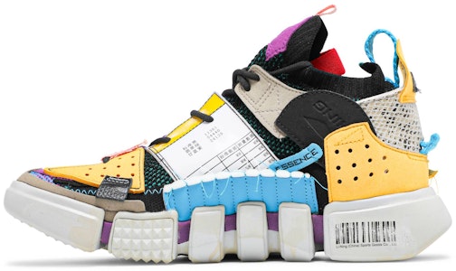 LiNing李宁 悟道2 減震防滑耐磨 低幫 復古籃球鞋 拼色 Lookbook LiNing李宁 悟道2 減震防滑耐磨 低幫 復古籃球鞋 拼色