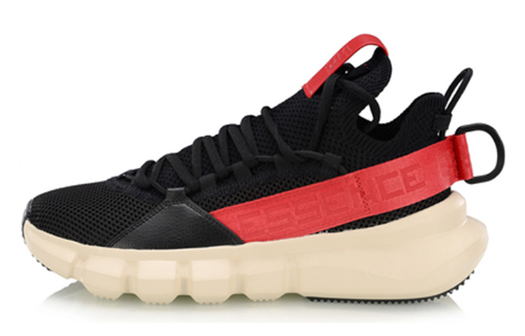 Buy 李寧 エッセンス2 レースアップ (黒/赤) AGBP009-4