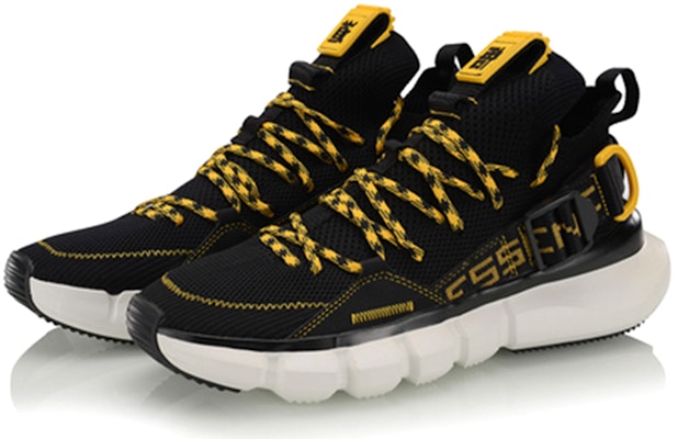 Li-Ning Essence Lace Up Premium 'Hitam Kuning' AGBP053-4 Lookbook Li-Ning Essence Lace Up Premium 'Hitam Kuning' AGBP053-4