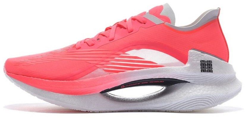 LiNing李寧 比賽日系列絕影 氣墊 減震防滑耐磨輕便 低筒 跑步鞋 螢光果紅 Buy LiNing李寧 比賽日系列絕影 氣墊 減震防滑耐磨輕便 低筒 跑步鞋 螢光果紅