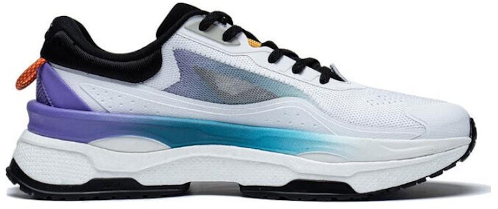 LiNing李寧 運動生活系列 超越7 減震防滑耐磨 低筒 生活休閒鞋 男款 白紫 Order LiNing李寧 運動生活系列 超越7 減震防滑耐磨 低筒 生活休閒鞋 男款 白紫