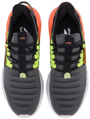 Li-Ning EXD IV Zapatillas Clásicas Transpirables Gris Naranja AGCP063-7 Shop Li-Ning EXD IV Zapatillas Clásicas Transpirables Gris Naranja AGCP063-7