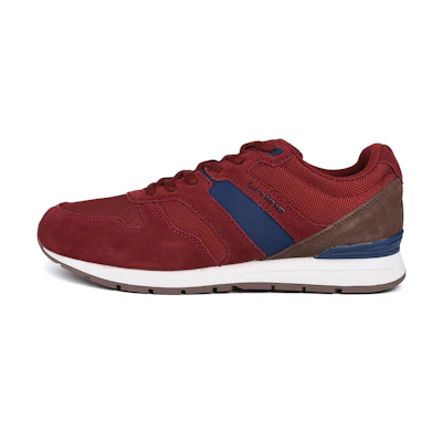 Li-Ning Fashion All-Match Running Shoes 'Red Blue Brown'