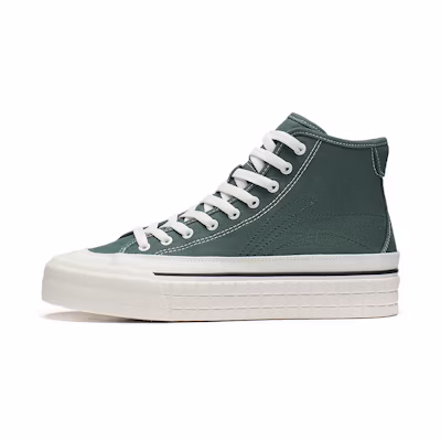 Li-Ning Classic Casual Skateboarding Shoes 'Green White'