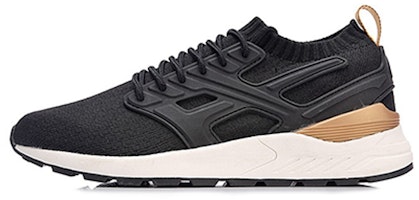 Li-Ning Fashion Low-Top Running Shoe 'Black Gold' AGLN015-2 Li-Ning Fashion Low-Top Running Shoe 'Black Gold' AGLN015-2