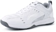 Order LiNing李寧 輕羽系列 織物 透氣輕便 低幫 羽毛球鞋 男女同款 白銀