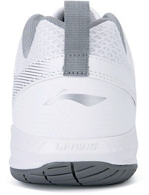 LiNing李寧 輕羽系列 織物 透氣輕便 低幫 羽毛球鞋 男女同款 白銀 Shop LiNing李寧 輕羽系列 織物 透氣輕便 低幫 羽毛球鞋 男女同款 白銀