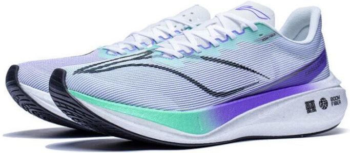 LiNing李寧 飛電3.0挑戰者 高效衝擊吸收減震 高耐磨 减震防滑 低筒 跑步鞋 男款 灰紫 Lookbook LiNing李寧 飛電3.0挑戰者 高效衝擊吸收減震 高耐磨 减震防滑 低筒 跑步鞋 男款 灰紫