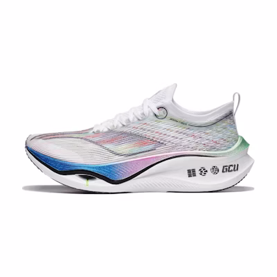 Li-Ning Feidian 3 Ultra 'White Blue Purple'