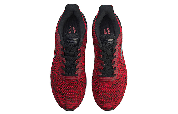 Shop 李寧 フラッシュ3 「黒赤」 (Rīningu Furasshu Surī "Kuro Aka") ARHN201-4