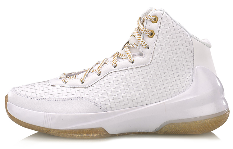 Li-Ning Flash 3 Mid Basketball Shoes 'White' ABAM005-3