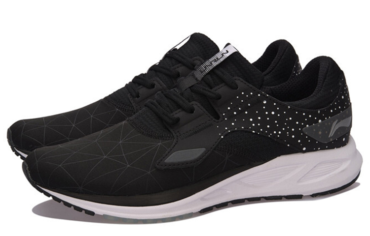 Lookbook Li-Ning Flash 'Hitam Putih' ARBM057-1