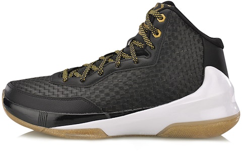 LiNing李寧 閃擊3 回彈 中筒 籃球鞋 男款 黑金 Buy LiNing李寧 閃擊3 回彈 中筒 籃球鞋 男款 黑金
