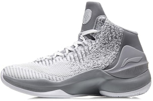 Li-Ning Flash Attack 4 High 'White Grey' ABAM053-8 Li-Ning Flash Attack 4 High 'White Grey' ABAM053-8