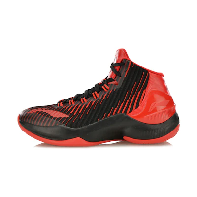 Li-Ning Flash Attack 4 Mid 'Black Red'
