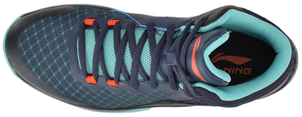 리닝 플래시 스피드 하이 '블랙 블루' (Li-Ning Flash Speed High 'Black Blue') ABPM031-3 Lookbook 리닝 플래시 스피드 하이 '블랙 블루' (Li-Ning Flash Speed High 'Black Blue') ABPM031-3