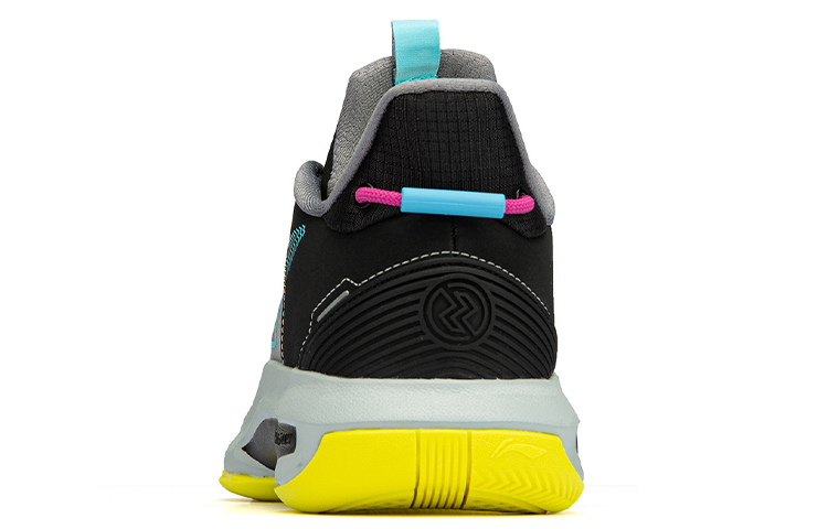 Shop Li-Ning 李宁 低帮實戰籃球鞋 灰黑色