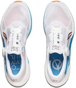 LiNing李寧 烈駿7代 PRO 防滑耐磨減震 低幫 跑步鞋 男款 白藍紅 Shop LiNing李寧 烈駿7代 PRO 防滑耐磨減震 低幫 跑步鞋 男款 白藍紅