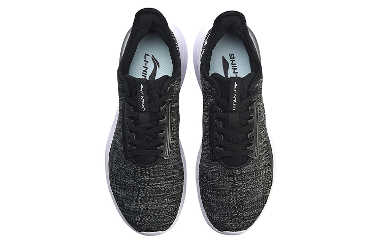 Li-Ning Chixiao No Boundry Running Shoes 'Black White' 圖 4