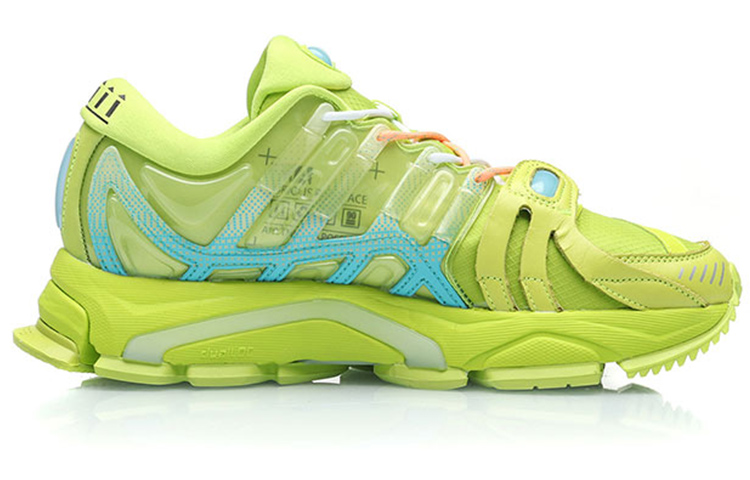 Order Li-Ning Furious Rider Ace 1.5 'NY Fashion Week - Neon Hijau' Sampel ARZP009-5