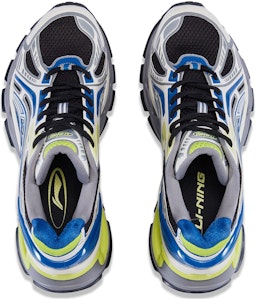 Li-Ning Furious Rider Bow 'Blanco Azul Verde' AZGT067-4 Shop Li-Ning Furious Rider Bow 'Blanco Azul Verde' AZGT067-4