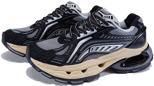 中國李寧 烈駿BOW 舒適百搭 防滑耐磨 低幫 跑步鞋 男款 灰色 Lookbook 中國李寧 烈駿BOW 舒適百搭 防滑耐磨 低幫 跑步鞋 男款 灰色