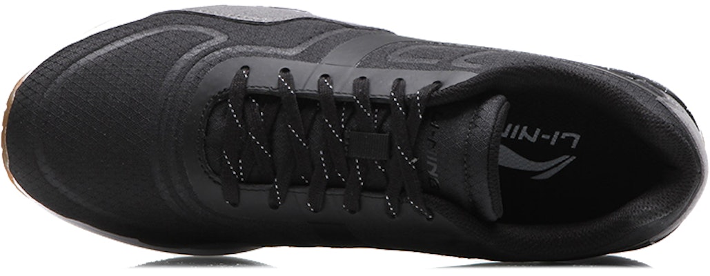 Li-Ning Glory 'Hitam Abu-abu' Sepatu Sneakers AGCM161-4 Lookbook Li-Ning Glory 'Hitam Abu-abu' Sepatu Sneakers AGCM161-4