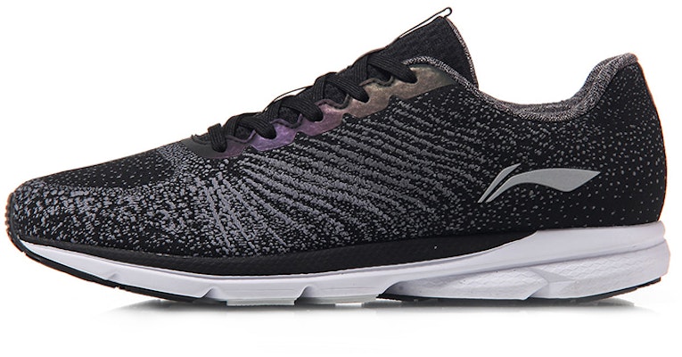 Li-Ning GY (Guang Nian) 'Integrated Knit Reflective Lightweight Running Black Grey' ARBM183-4 Buy Li-Ning GY (Guang Nian) 'Integrated Knit Reflective Lightweight Running Black Grey' ARBM183-4