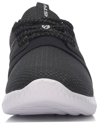 Li-Ning 李寧 黑客 網布 透氣 低幫 跑步鞋 男款 黑白 Shop Li-Ning 李寧 黑客 網布 透氣 低幫 跑步鞋 男款 黑白